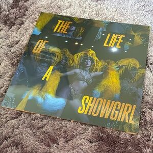 TAYLOR SWIFT The Life of a Showgirl: Baby, That's Show Business Golden Vinyl NEW